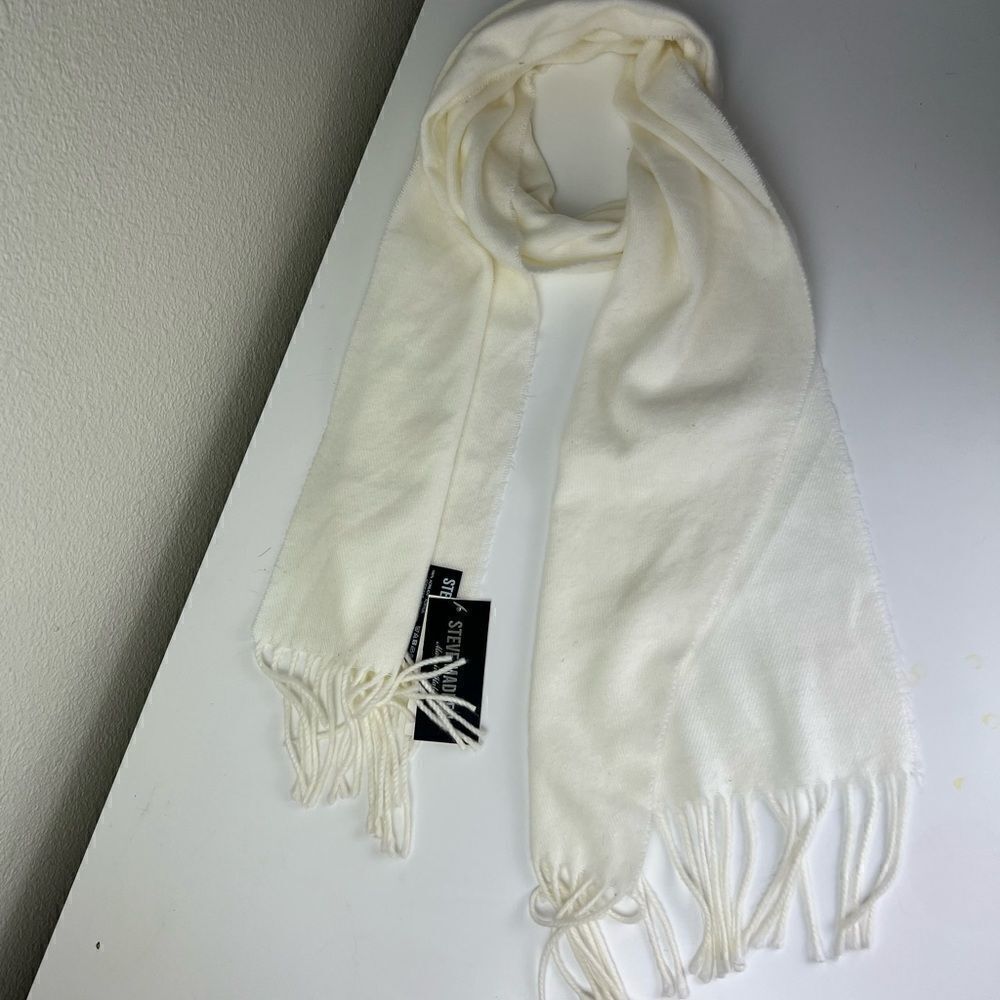 Steve Madden SOLID SCARF IVORY - Picture 2 of 6